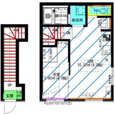 RADIANCE大府Ⅱ(1LDK/2階)の間取り写真
