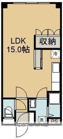 プチシャトウ(ワンルーム/2階)の間取り写真