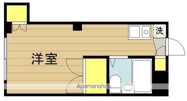 コンフォートマンション北戸田(ワンルーム/2階)の間取り写真
