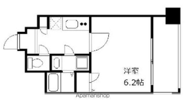 プレサンス本駒込アカデミア(1K/2階)の間取り写真