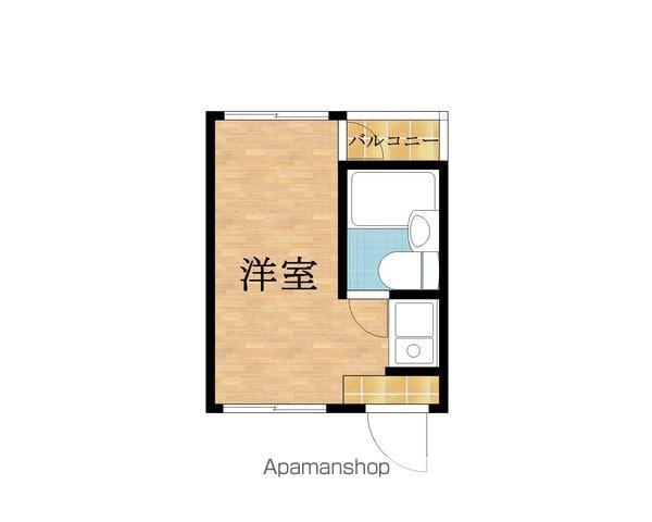 メゾン・ド・リュウ森小路(ワンルーム/3階)の間取り写真