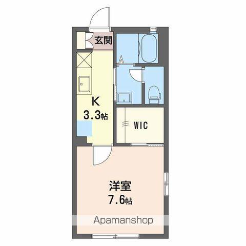 フォーエバー吉澤A/B(1K/1階)の間取り写真