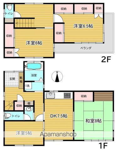 西武有楽町線 小竹向原駅 徒歩14分 2階建 築30年(4DK)の間取り写真
