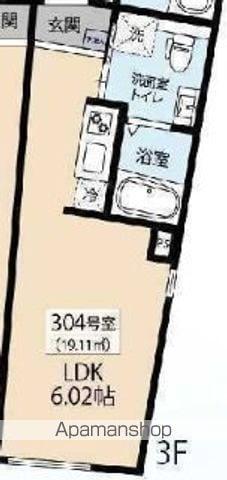 アーバンレーヴ西日暮里(1K/4階)の間取り写真