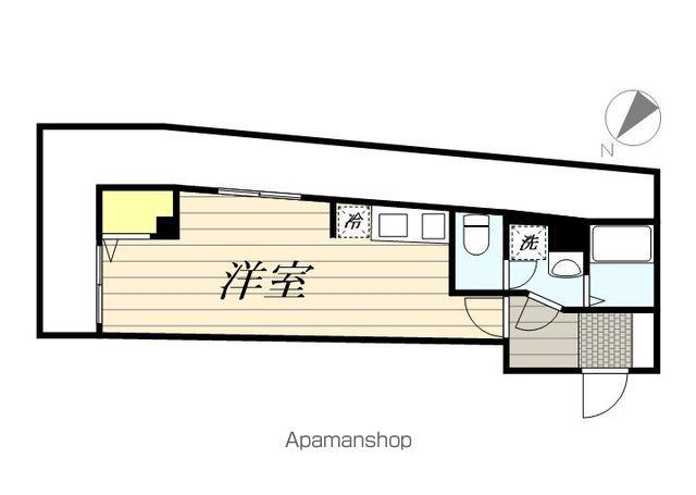 FORTITUDO四街道(ワンルーム/4階)の間取り写真