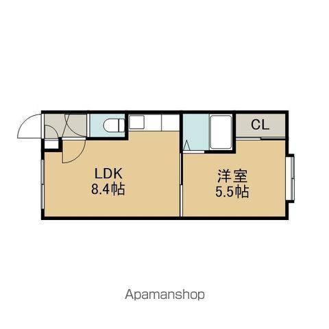 アベニュー21(1LDK/2階)の間取り写真