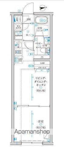 CREATIF西池袋(1LDK/2階)の間取り写真