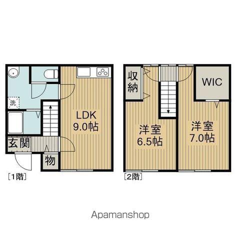 ＩＫＫＡ本町(2LDK)の間取り写真