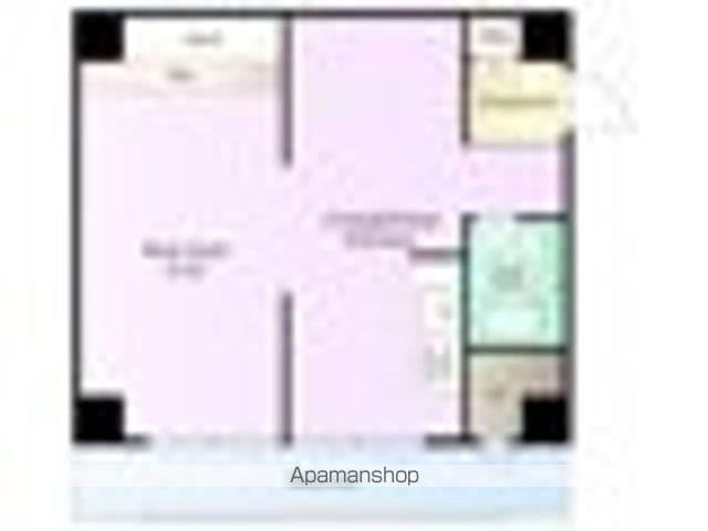 博多ニッコーハイツアネックス(1DK/4階)の間取り写真