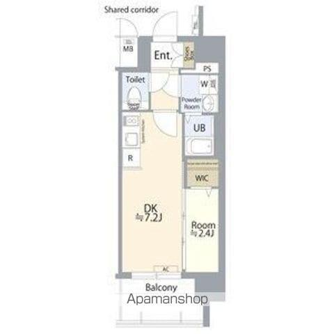 エスリード鶴舞シエスタ(1DK/9階)の間取り写真