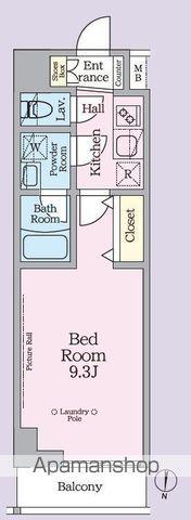 ARKMARK池袋本町(1K/7階)の間取り写真