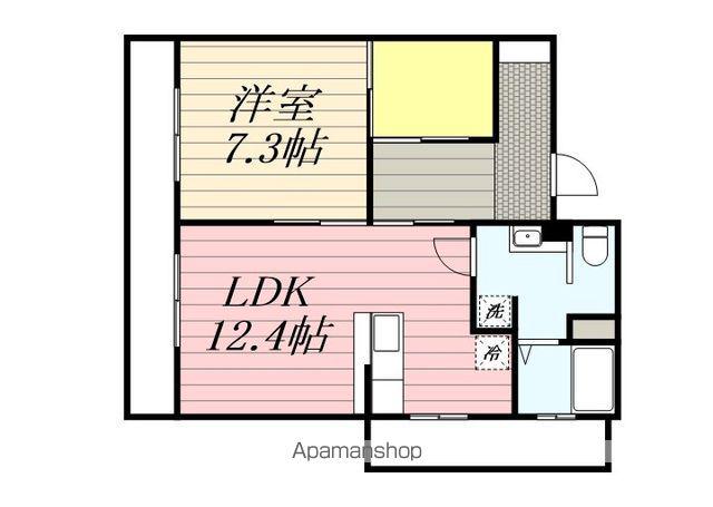 第一松尾ビル(ワンルーム/3階)の間取り写真