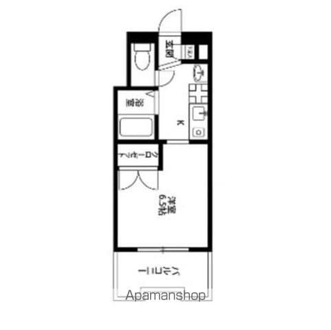 サフィールフォーレ65(1K/2階)の間取り写真