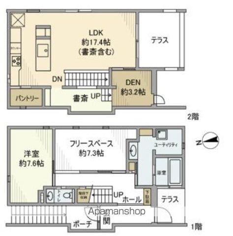東京都浅草線 浅草橋駅 徒歩5分 2階建 築3年(1LDK)の間取り写真