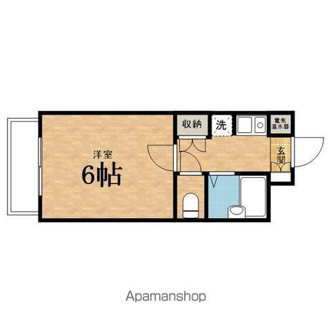 共立リライアンス豊田(1K/3階)の間取り写真