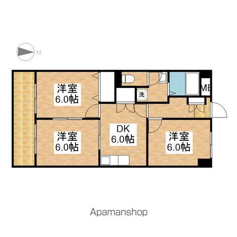 センチュリー栄(3DK/2階)の間取り写真