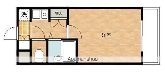 アネーロ羽倉崎Ⅰ(1K/1階)の間取り写真