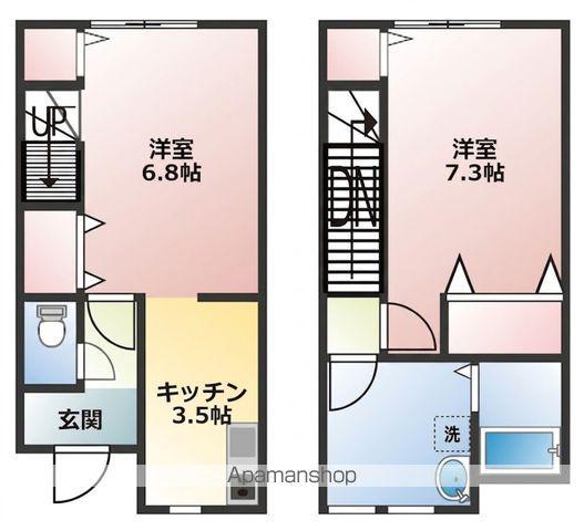 ＰＡＬ和歌浦(2DK)の間取り写真