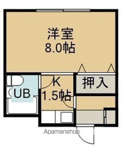 レノンやながわ(1K/2階)の間取り写真