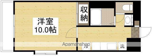 パルトネール東古松(1K/3階)の間取り写真