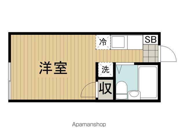 レジデンス光和111(1K/1階)の間取り写真