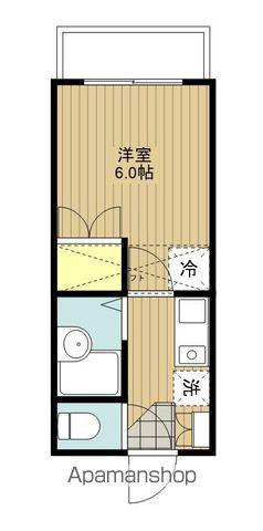 ネオタウンA(1K/1階)の間取り写真