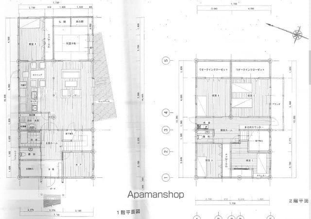 信越本線 越後石山駅 徒歩37分 2階建 築19年(6LDK)の間取り写真