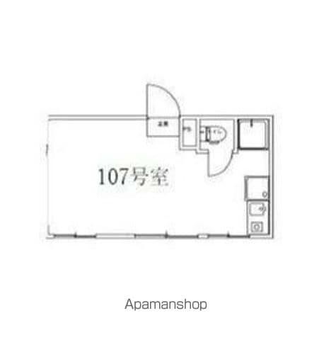 REZET柏(ワンルーム/2階)の間取り写真