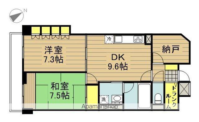 ブルームライフ戸田公園(2SDK/2階)の間取り写真