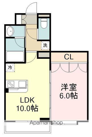 コージーコートこもれび館(1LDK/5階)の間取り写真