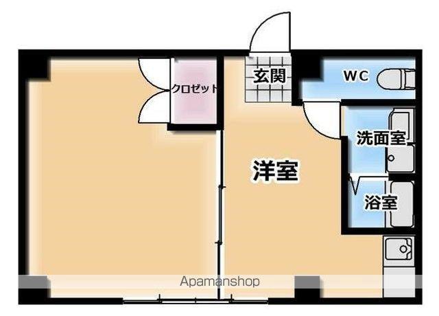 美術館通京極(2K/2階)の間取り写真