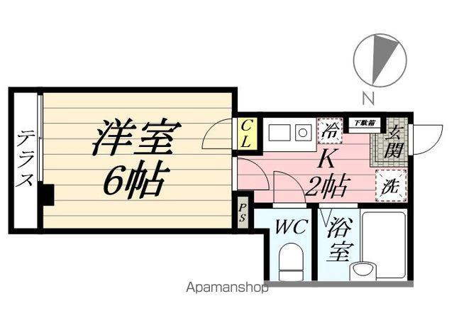 MTプラザ7(1K/1階)の間取り写真