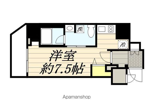 ステージファースト千葉駅南(ワンルーム/5階)の間取り写真