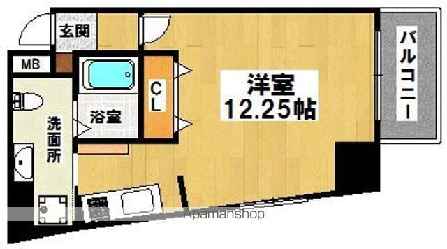 プライムス堺駅前フェニックス通(1K/2階)の間取り写真