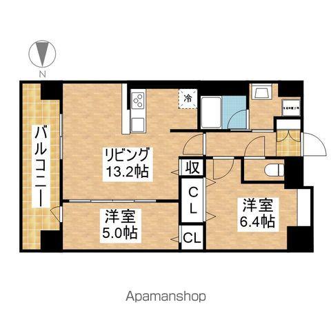 セイワパレス吹上公園(1SLDK/9階)の間取り写真