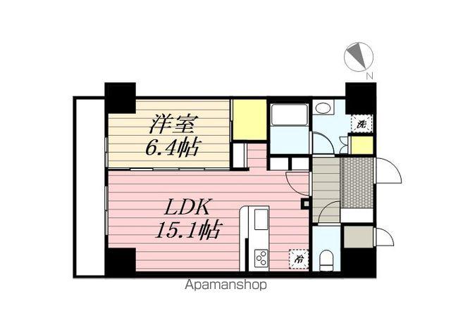 ジュウセイ レジデンス(1LDK/1階)の間取り写真