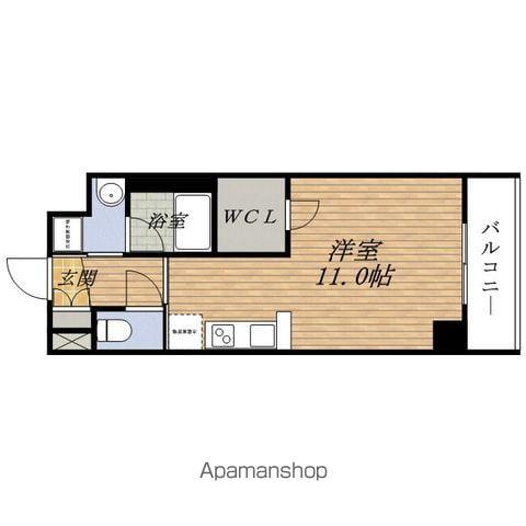 DOLCE VITA SHIN-OSAKA(ワンルーム/5階)の間取り写真