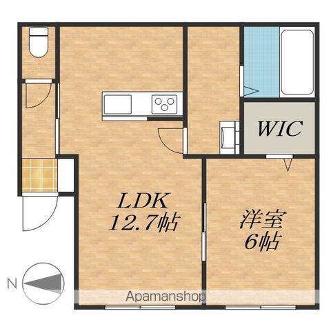 CLASSE ⅩⅣ(1LDK/2階)の間取り写真