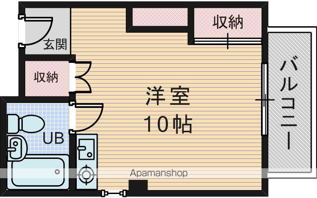 ギャレ庄内(ワンルーム/7階)の間取り写真