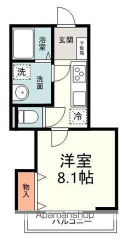 FIVE AVENUE(1K/3階)の間取り写真