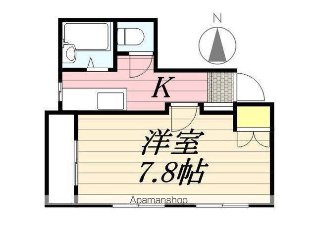 コーポ椿森 3階階 間取り
