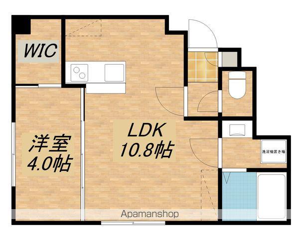 イオ・リアン坂本Ⅱ(1LDK/1階)の間取り写真