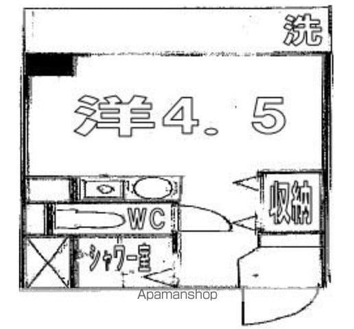 グリーンピア氷川(ワンルーム/7階)の間取り写真