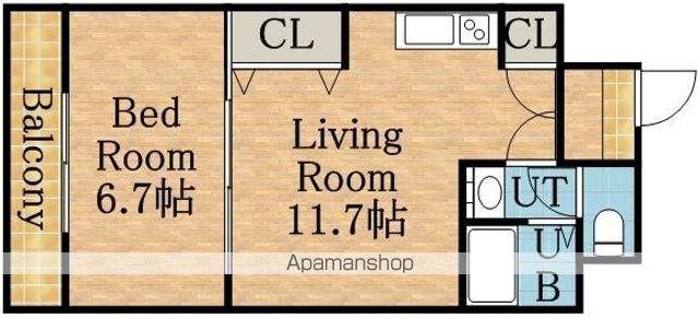 サムティタワーN26・エルム北26条(3LDK/2階)の間取り写真