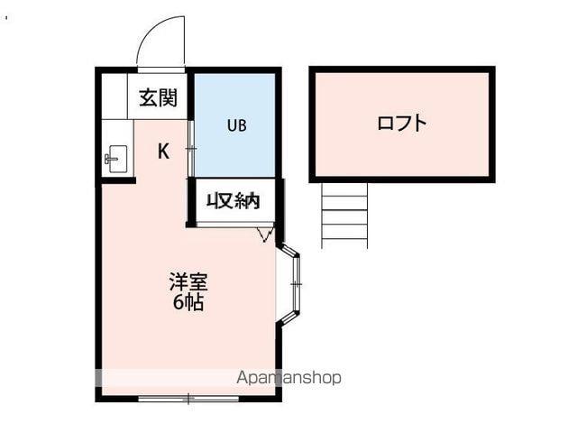 クリスタルヴィレッジ16(1K/2階)の間取り写真
