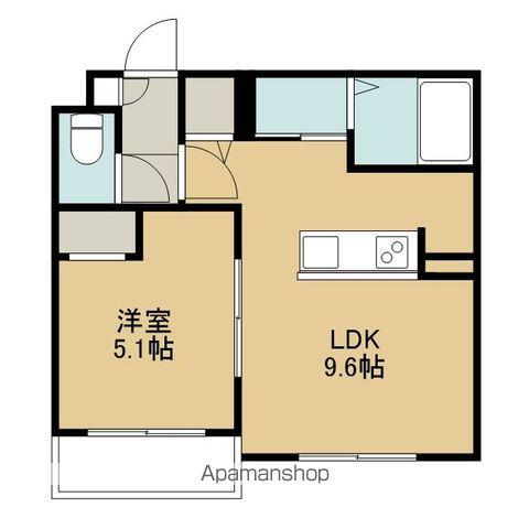 BON・ECLORE(1LDK/1階)の間取り写真