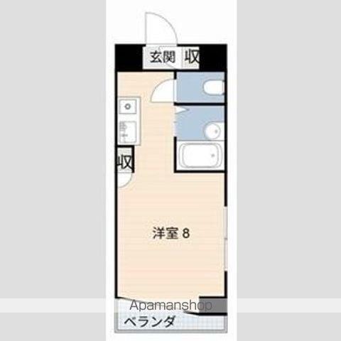 シーズンコート尾張瀬戸(1K/4階)の間取り写真