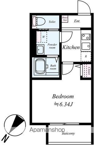 GRADUS勝田台(1K/2階)