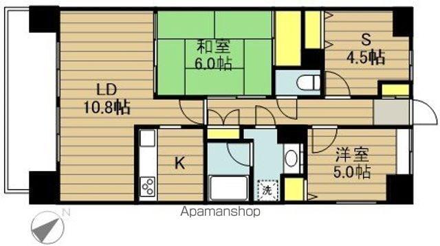 コスモ戸田公園ロイヤルフォルム(2SLDK/3階)の間取り写真