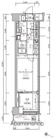 ベルシード板橋本町プレミアⅡ(1LDK/3階)の間取り写真